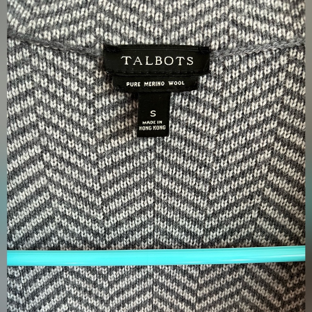 Talbots wool jacket cardigan - Picture 2 of 2